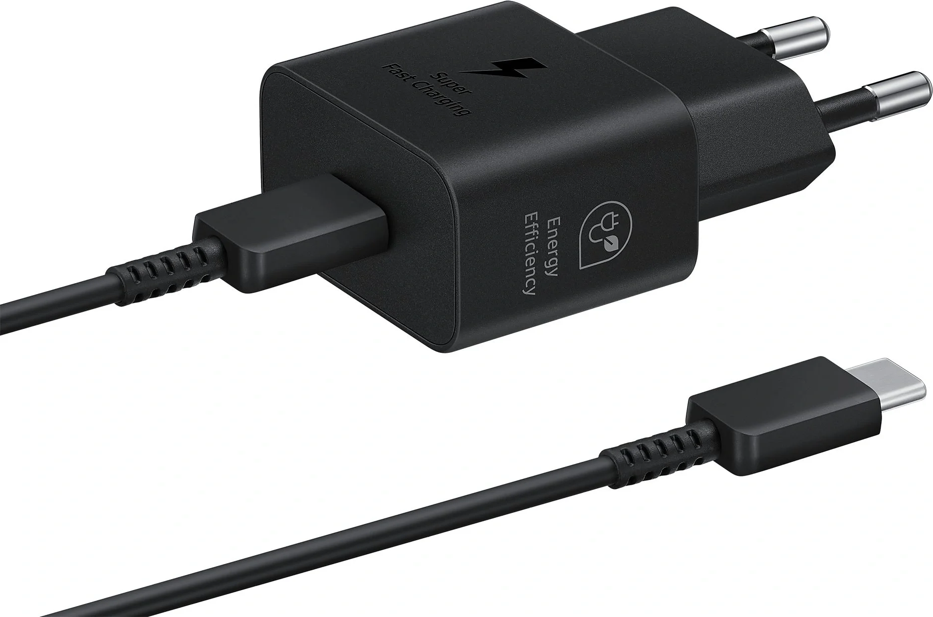 Зарядное устройство Samsung EP-T2510XBEGEU, USB-C, 25 Вт, 3A