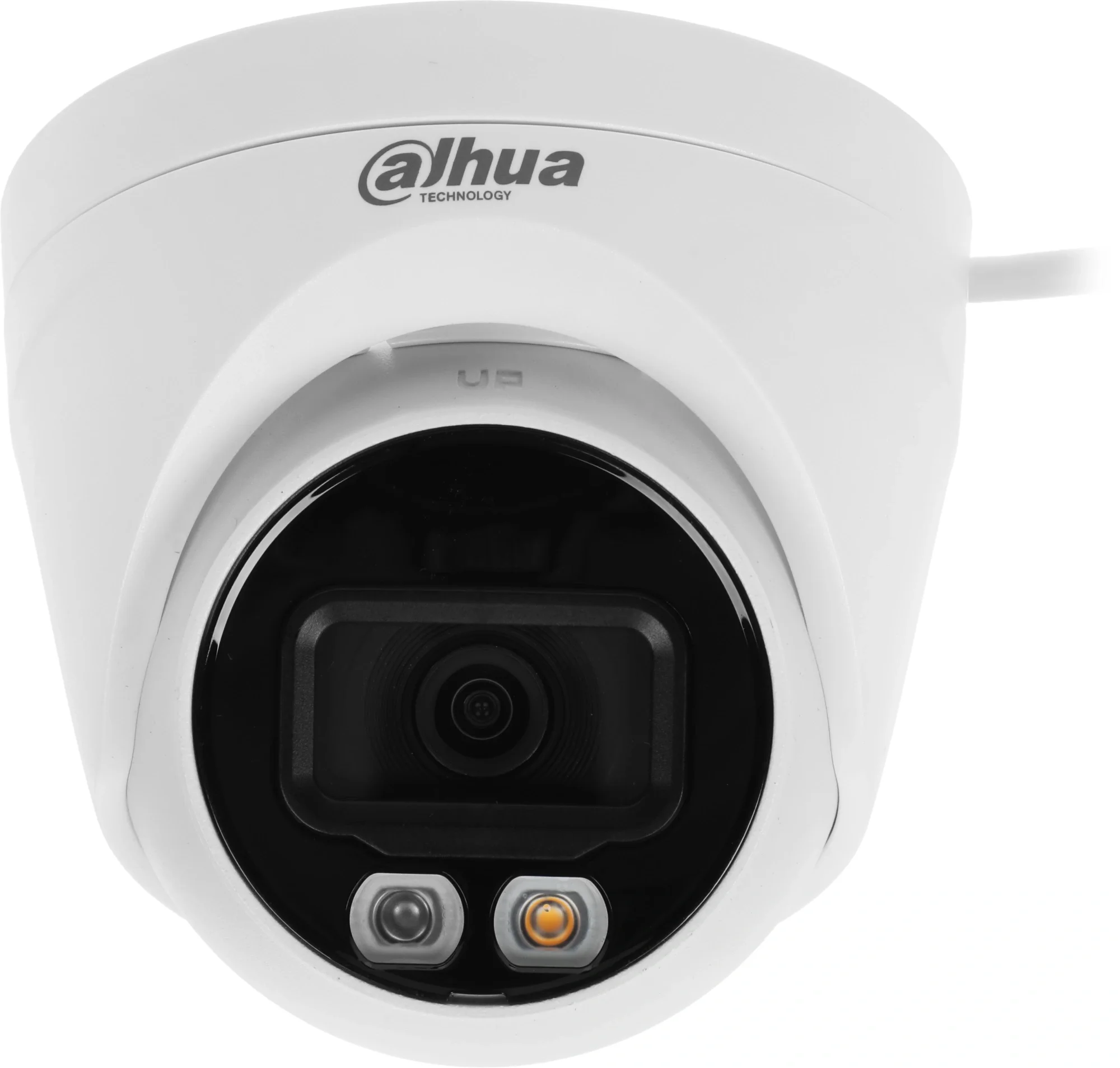 Уличная купольная IP-видеокамера с ИК-подсветкой до 30м и LED-подсветкой до 30м, 4Мп; 1/2.9 CMOS; объектив 3.6мм; чувствительность 0.005лкF1.6; сжатие: H.265+, H.265, H.264+, H.264, MJPEG; 2 потока до 4Мп25к/с; WDR(120дБ); 3D NR; BLC; обнаружение людей; ин
