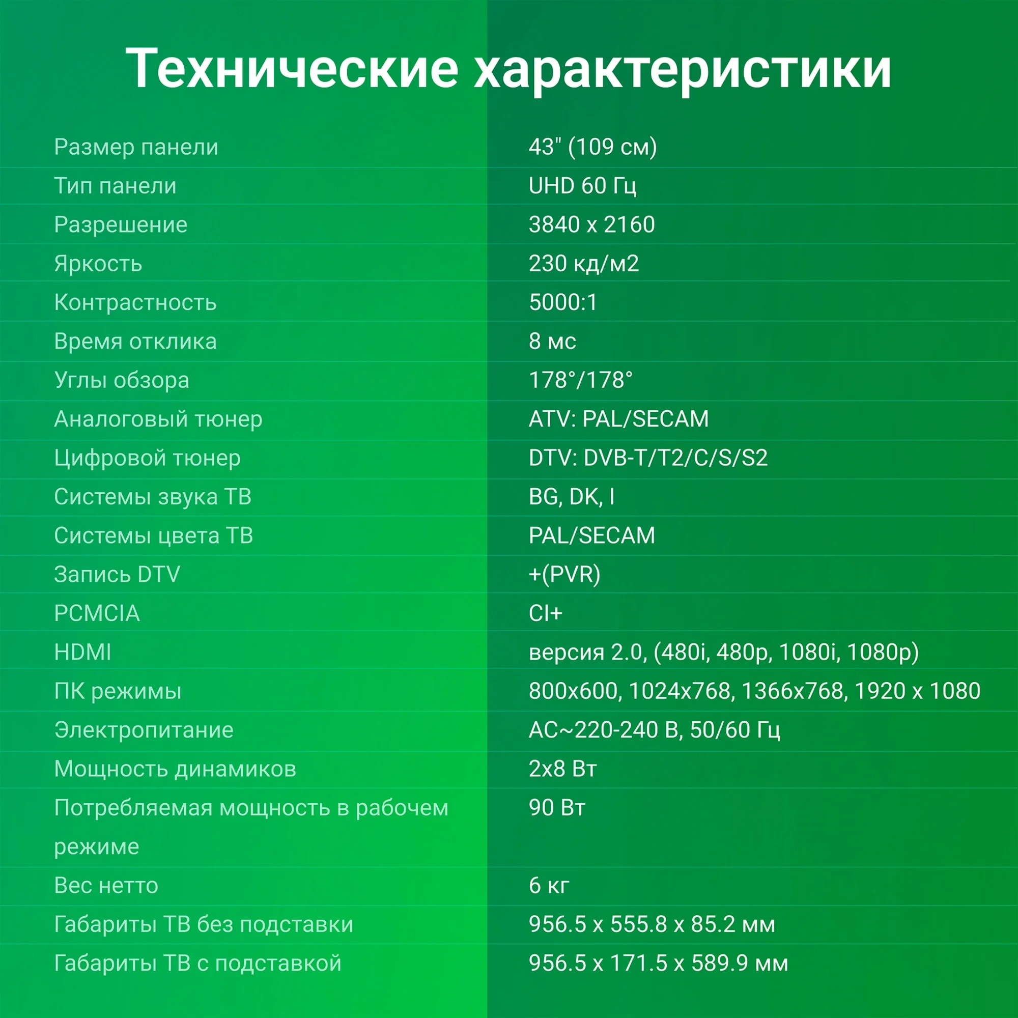 Телевизор LED Digma 43" DM-LED43UBB33 Яндекс.ТВ Frameless Metal черный/черный 4K Ultra HD 60Hz DVB-T DVB-T2 DVB-C DVB-S DVB-S2 USB WiFi Smart TV