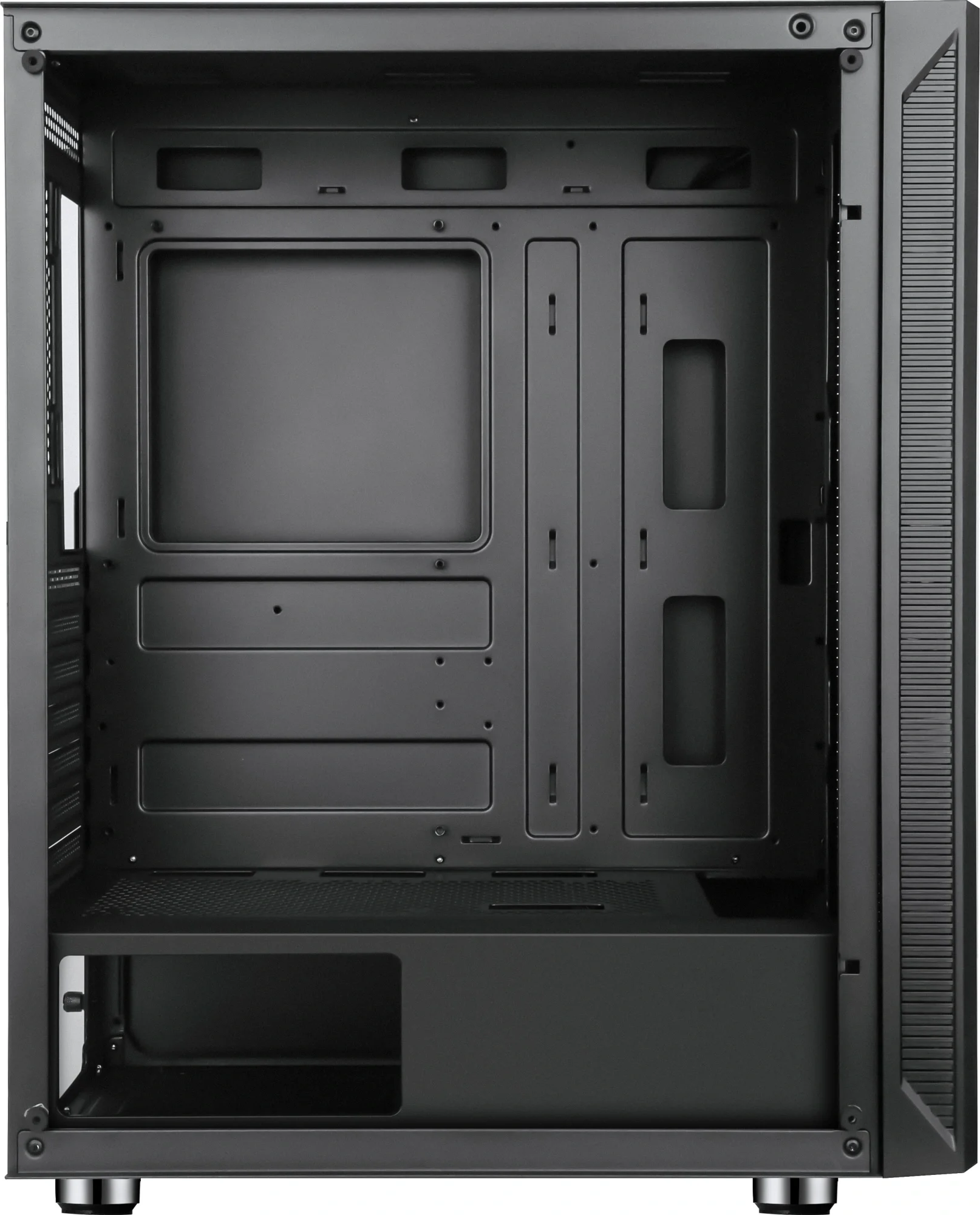 Корпус для ПК accord - 3501, 2xUSB2.0, 1xUSB3.0, 1xUSB3.1, Midi Tower, без БП, цвет чёрный, ACC-3501