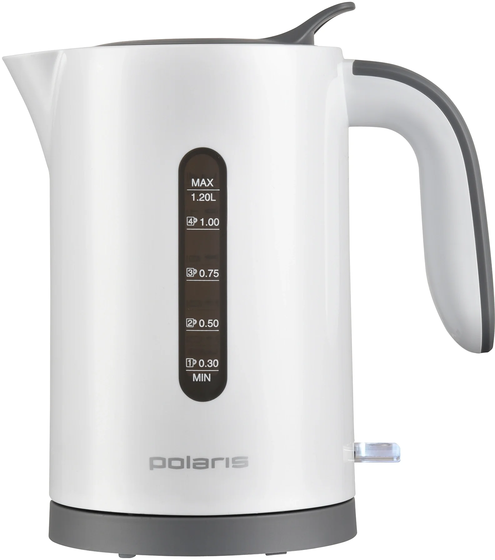 Чайник электрический Polaris PWK 1220C Water Way Pro 1.2л. 2200Вт белый корпус:  пластик (PWK 1220C)