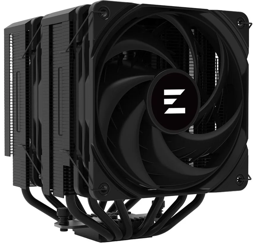 Кулер для процессора ZALMAN CNPS14X DUO BLACK, 2x120mm FANS, 6 HEAT PIPES, 4-PIN PWM, 600-2000 RPM, 29,7 DBA MAX, HYDRO BEARING, FULL SOCKET SUPPORT