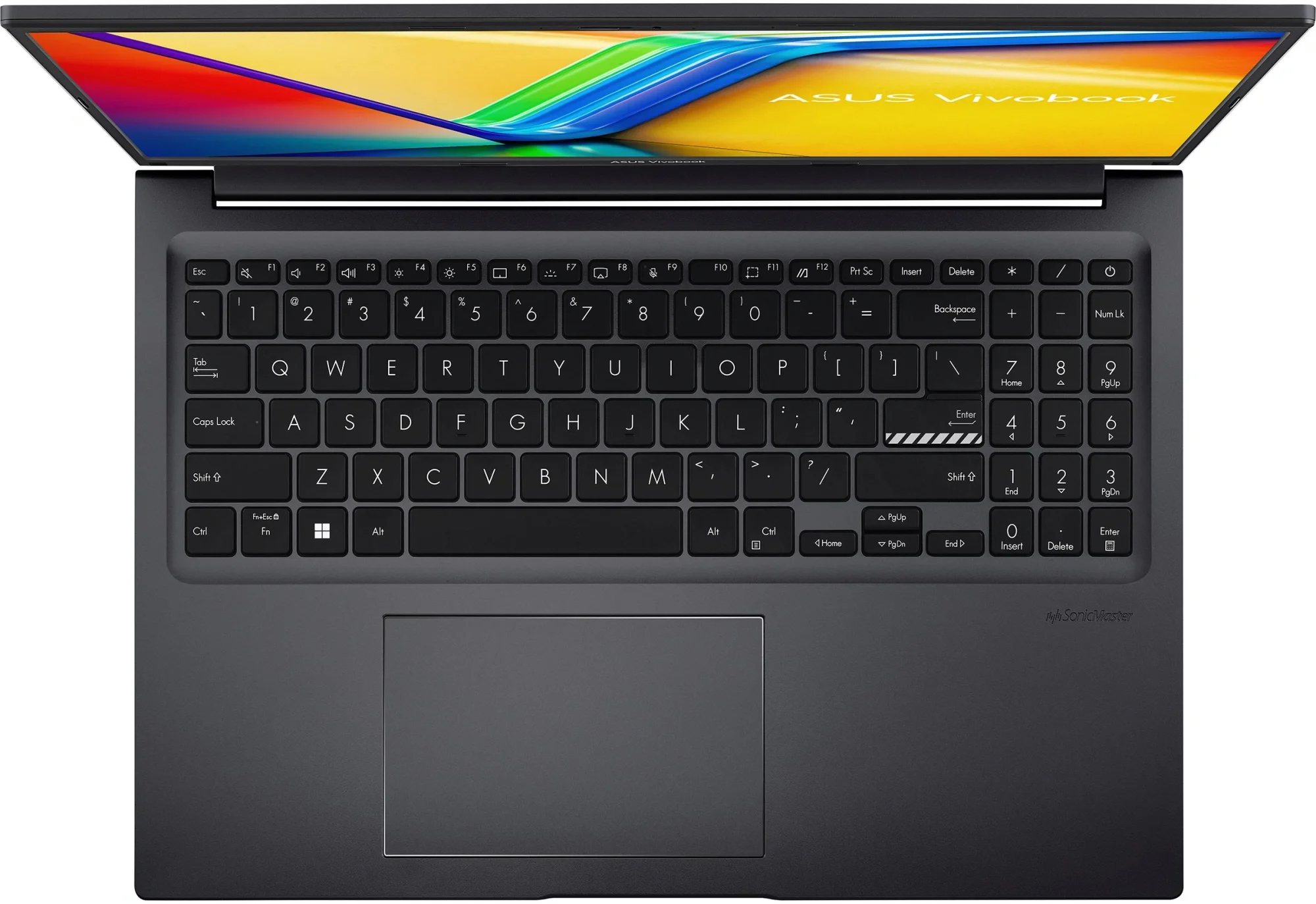Ноутбук Asus VivoBook 16 X1605VA-MB874 Core i5 13500H 16Gb SSD512Gb Intel Iris Xe graphics 16" IPS WUXGA (1920x1200) без ОС black WiFi BT Cam (90NB10N3-M01320)