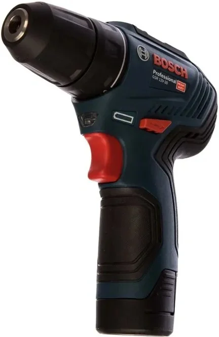 Дрель-шуруповерт Bosch GSR 12V-30 аккум. патрон:быстрозажимной (кейс в комплекте) (06019G9000)