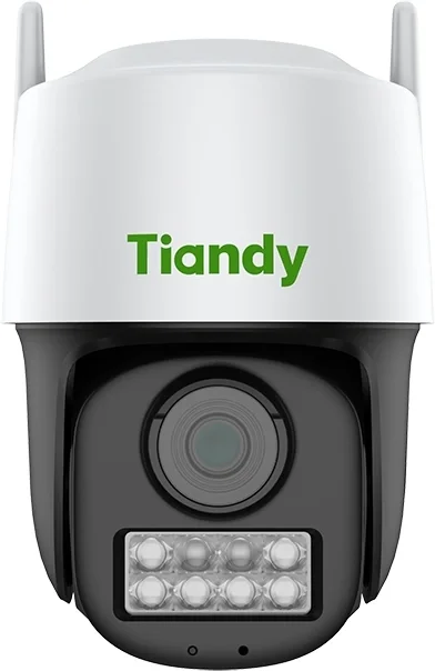 Камера видеонаблюдения IP Tiandy TC-H333N I5W/C/WIFI/4MM/V4.2, 2304x1296, 4 мм, микрофон, динамик, ИК 30 м, 3Мп, 1/2.9" CMOS, уличная, купольная, PTZ, Wi-Fi, белый