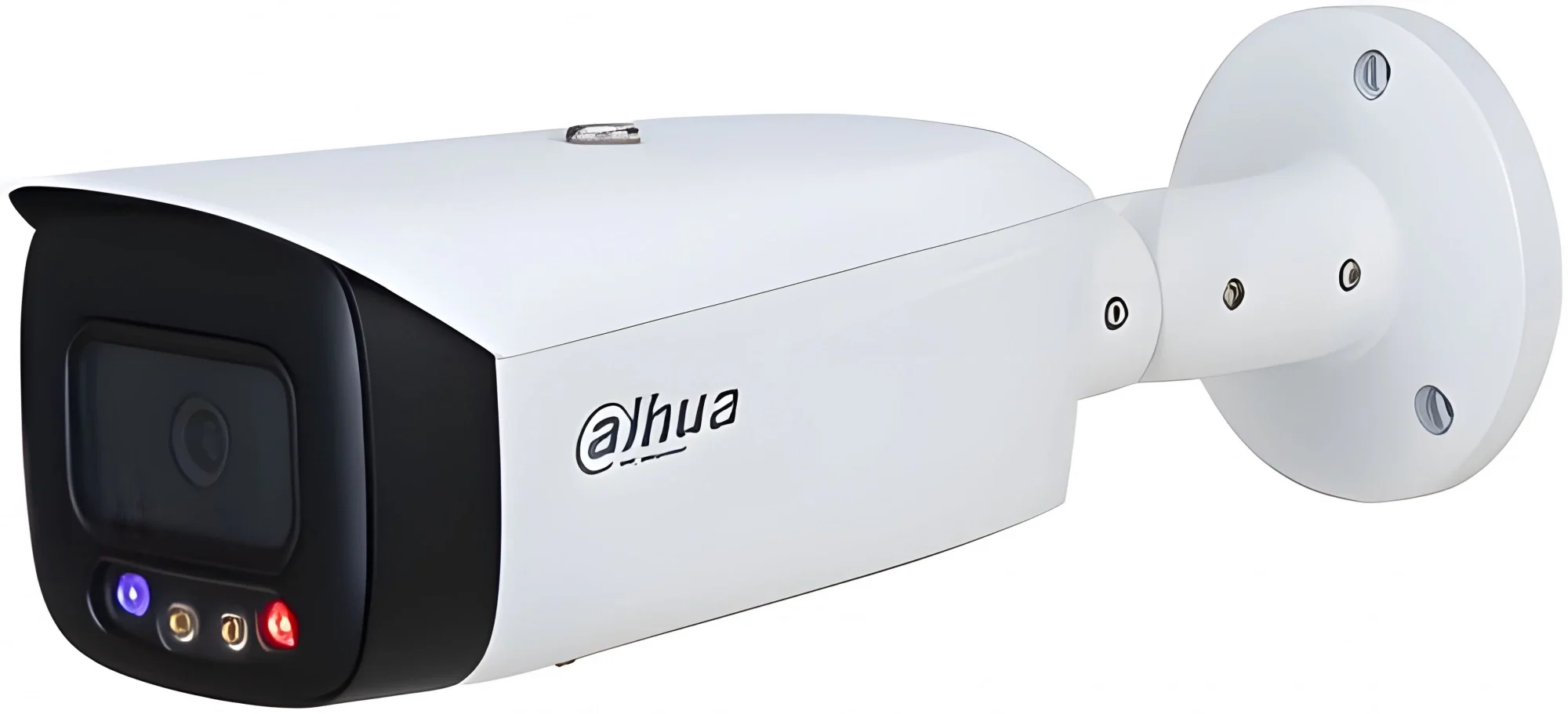 DAHUA DH-IPC-HFW3449T1P-AS-PV-0360B-PRO Уличная цилиндрическая IP-видеокамера WizColor TiOC K 4Мп, 1/1.8” CMOS, объектив 3.6мм, видеоаналитика, 2 микрофона, ИК 50м, LED 50м, IP67, металл/пластик