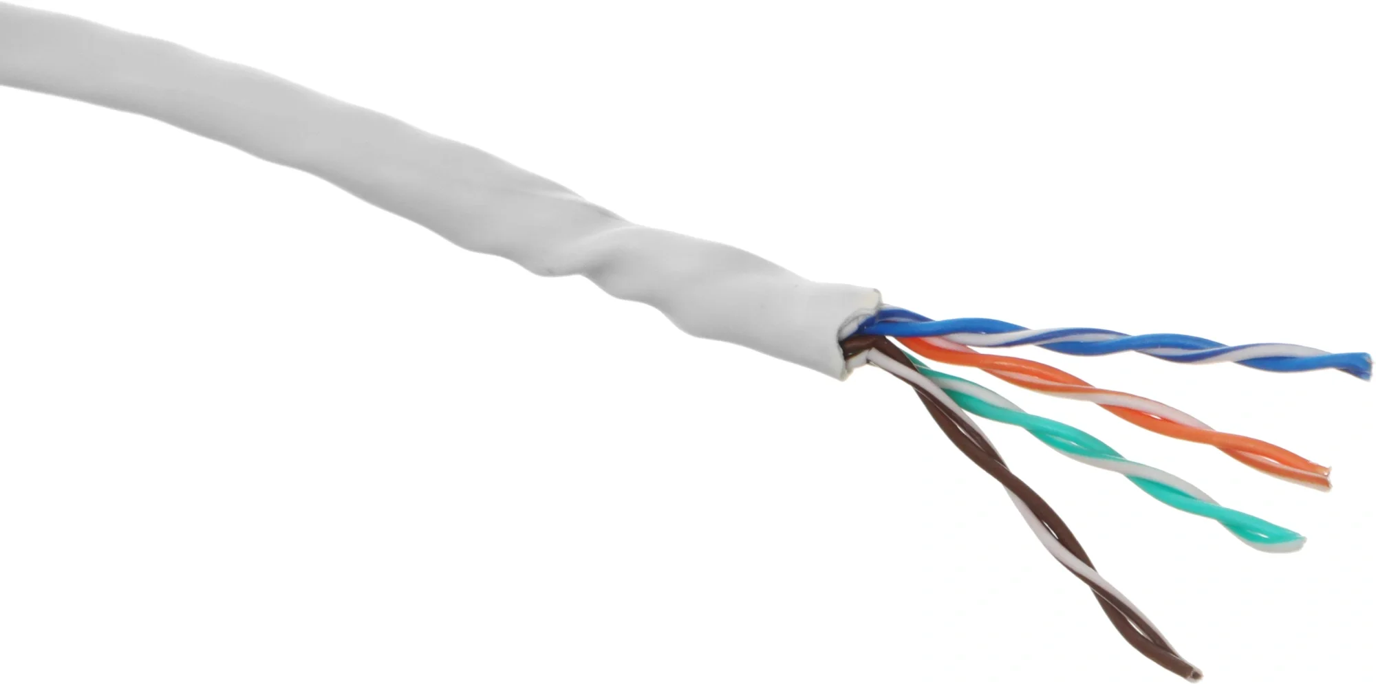 Кабель сетевой информационный Suprlan Median 01-0334-9 кат.5E UTP 4 пары 24AWG PVC внутренний 305м серый
