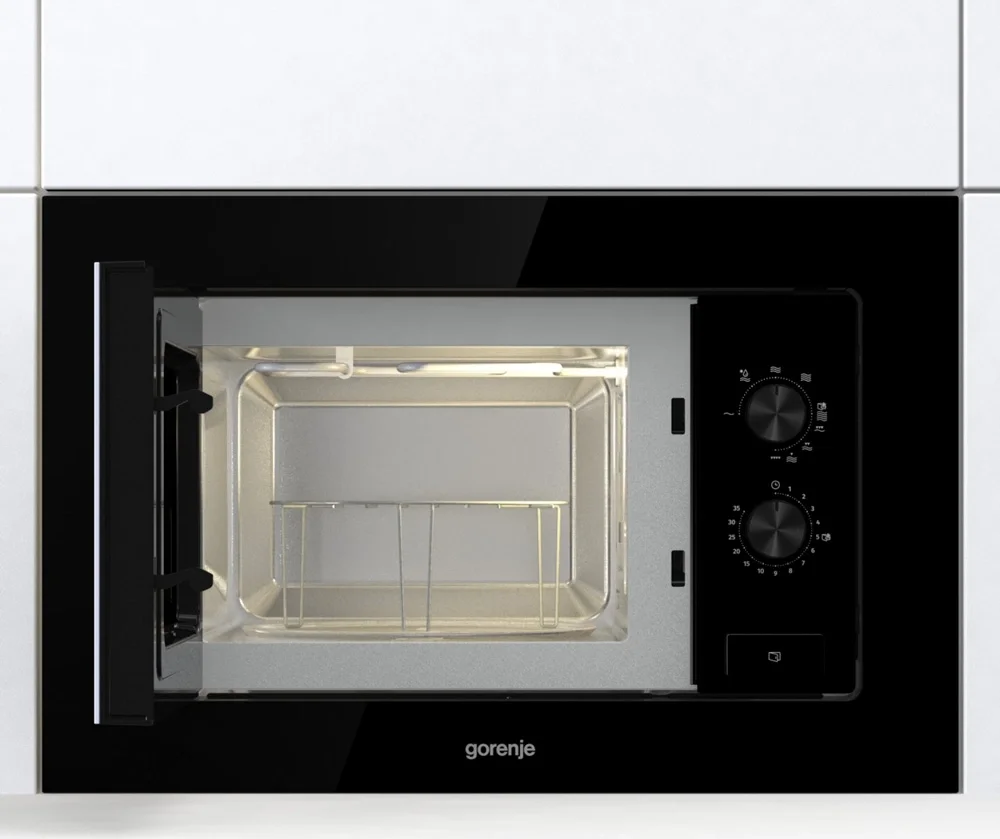 Микроволновая печь встраиваемая Gorenje BM201EG1BG 20 л 800 Вт черный BM201EG1BG