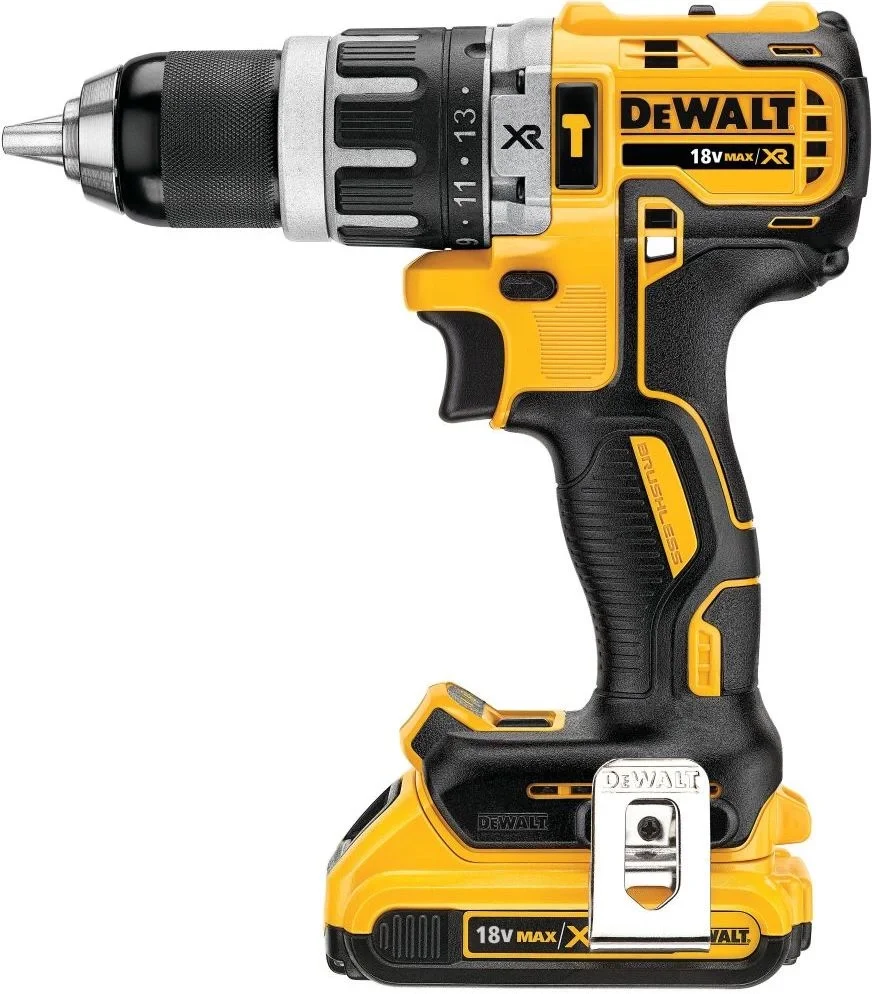 Дрель-шуруповерт DeWalt DCD796D2-QW аккум. патрон:быстрозажимной  (кейс в комплекте)