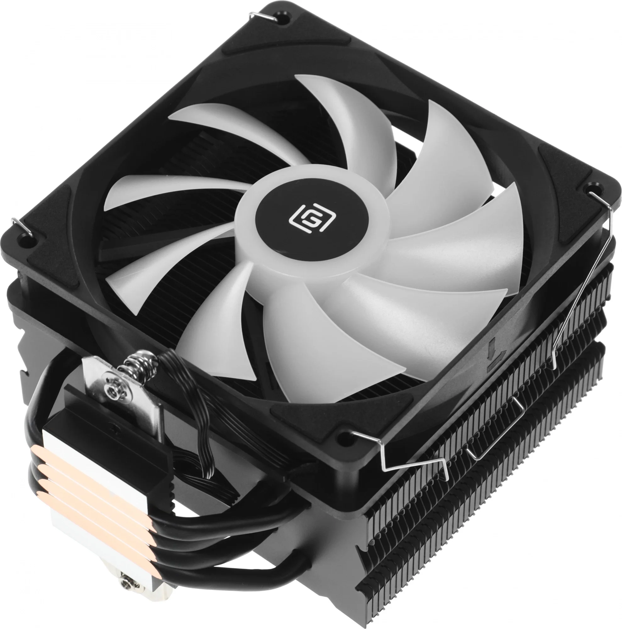 Устройство охлаждения(кулер) Оклик OG-CPC180FRGB-PWM1 RGB Soc-AM5/AM4/1200/1700/1851 черный 4-pin 20dB Al+Cu 180W 820gr Ret