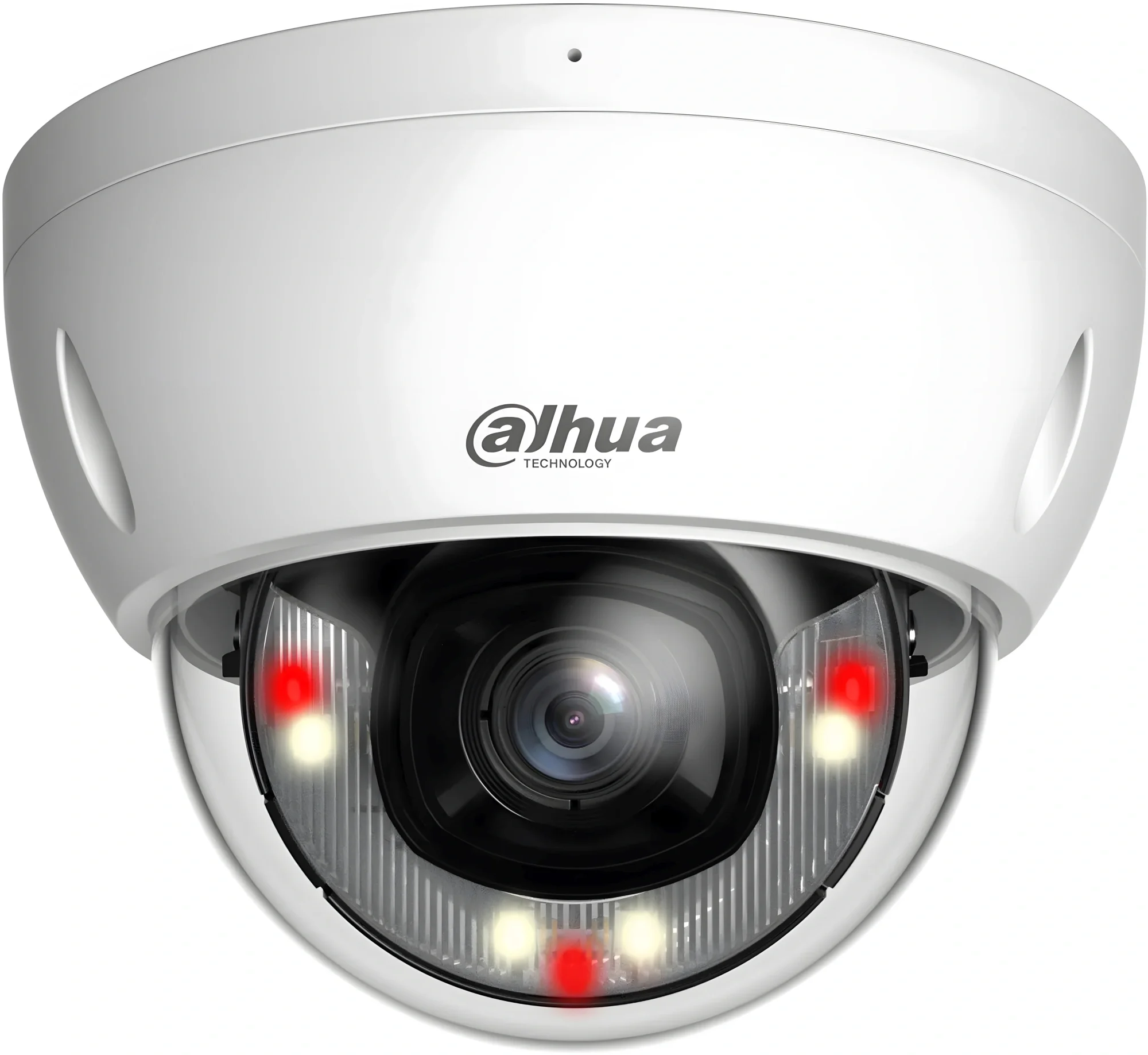 IP-камера Dahua DH-IPC-HDBW2449EP-S-IL-0360B, уличная купольная, 4Мп, объектив 3.6мм, ИК 30м