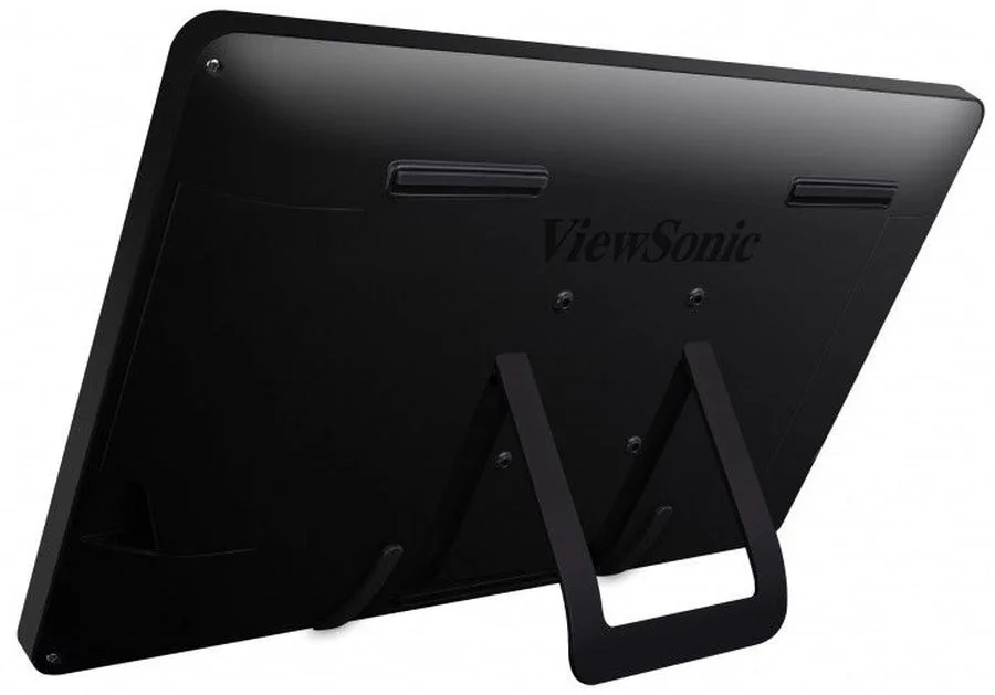 Монитор Viewsonic - TD2430, 23.6", 16:9, VA, 200cd/m², 3000:1, 1920x1080 (Full HD), 75 Гц, VGA, 1x HDMI, 1x DP, USB-hub, HAS, speakers, TouchScreen, цвет чёрный, TD2430