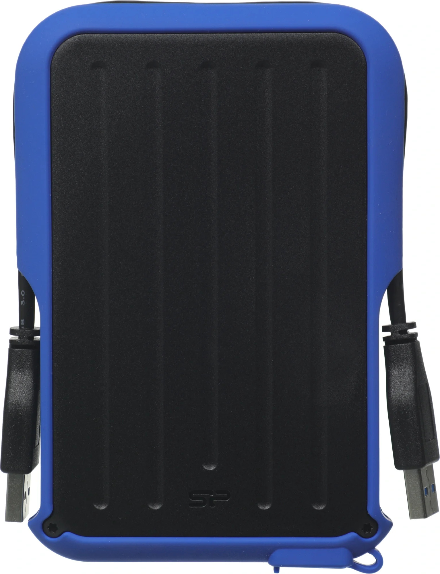 SP020TBPHD66SS3B - Silicon Power Armor - A66 2TB Portable HDD USB 3.2 Gen 1 Blue, Certificate MIL-STD 810F 516.5/IV, Water-resistant IPX4, 360˚ bumper