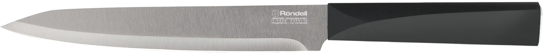 Набор ножей кухон. Rondell Baselard RD-1160 компл.:5предм. магн.держ. черный подар.коробка