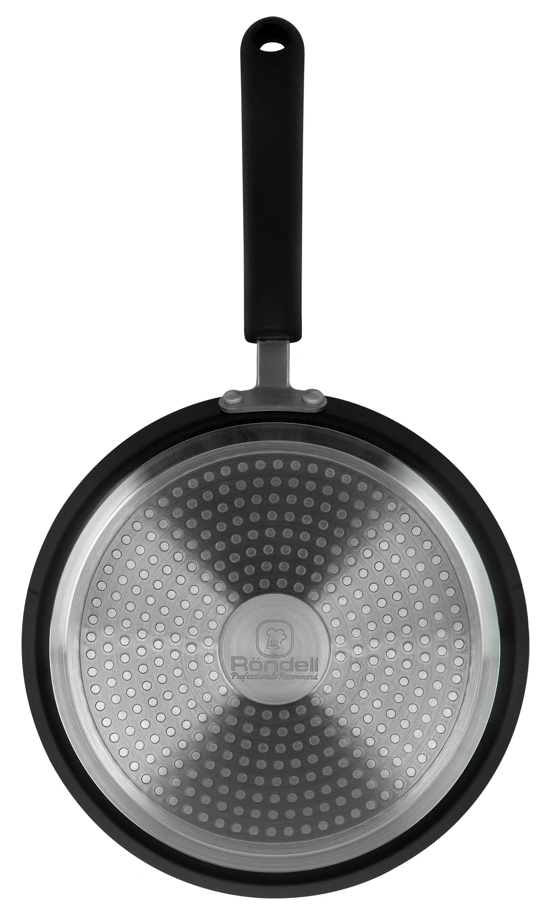 RDA-1408 Сковорода блинная Rondell Pancake frypan  круглая 22см покрытие: Xylan Plus ручка несъемная  (без крышки) черны