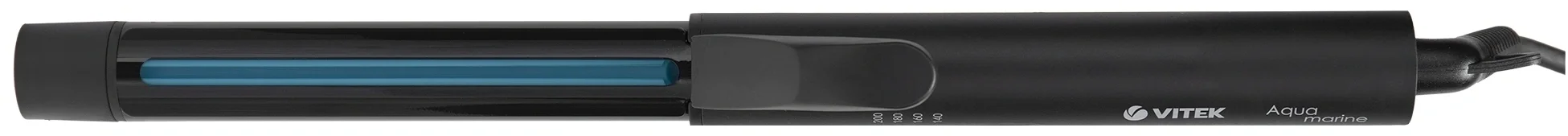 Щипцы Vitek Aquamarine VT-2313 60Вт черный макс.темп.:200С покрытие:керамическое