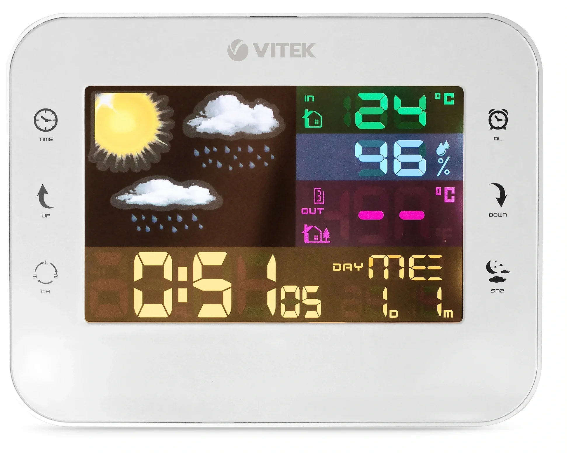 Погодная станция Vitek  VT-6412  черный