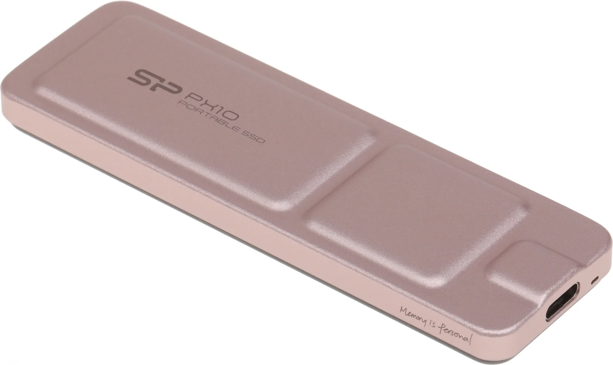 Накопитель SSD Silicon Power USB-C 512GB  SP512GBPSDPX10CP  PX10  1.8" розовый