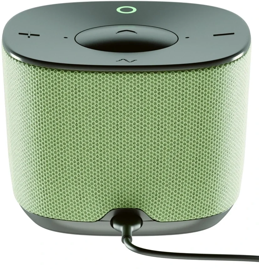 Умная колонка Sber Boom Home, 8Вт, с экраном, 1 динамик, часы, мультирум, TWS, Zigbee хаб, Wi-Fi, Bluetooth 5.0, Zigbee, Салют, фисташковый