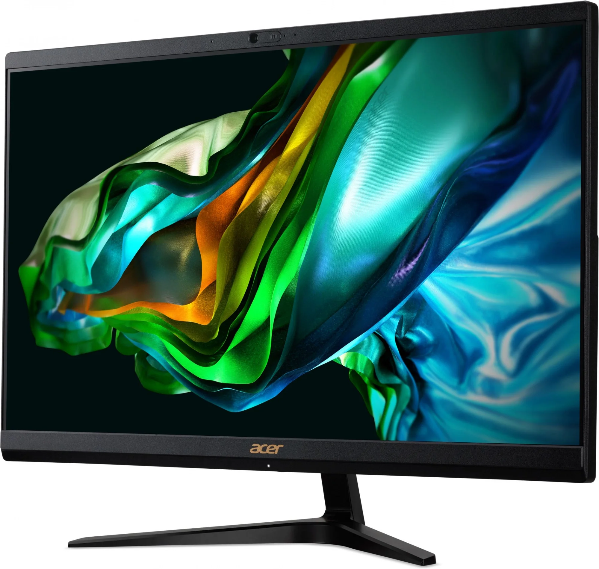 Моноблок Acer Aspire C27-1800 27" Full HD i5 1334U (1.3) 16Gb SSD1Tb Iris Xe CR Eshell GbitEth WiFi BT 65W клавиатура мышь Cam черный 1920x1080