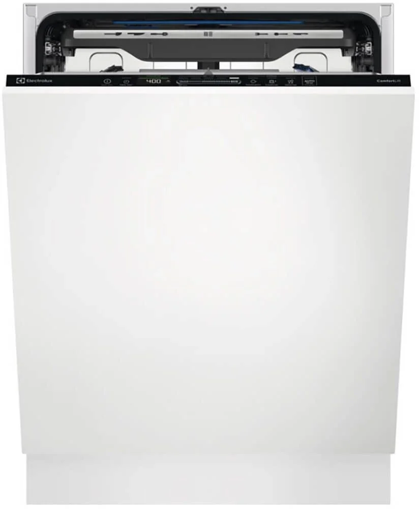 Встраиваемые посудомоечные машины ELECTROLUX/ Полновстраиваемая посудомоечная машина 60 см, Comfort Lift загрузка на 14 комплектов посуды, сенсорное управление, 8 программ, 59.6x56x82 см, черный цвет, сушка: с открыванием дверцы, индикация на полу: луч
