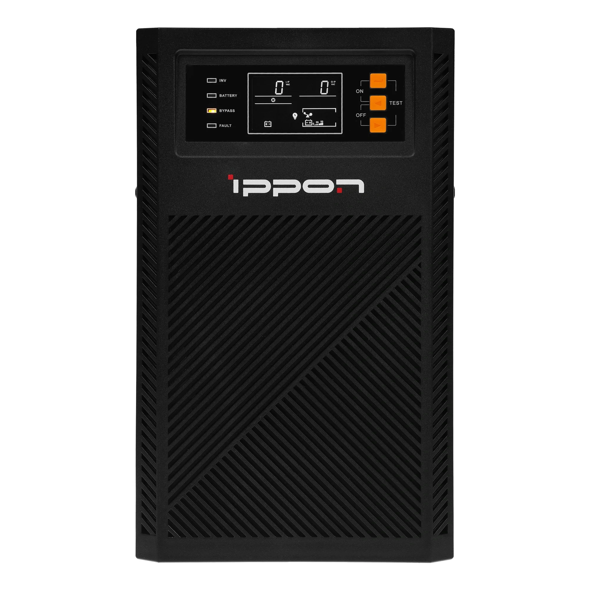 ИБП Ippon - Innova TA 2000 ВА/2000 Вт, On-Line, in (1xIEC-320 C20), 4xIEC-320 C13, 1xIEC-320 C19, LCD, Tower, цвет чёрный, 2048802