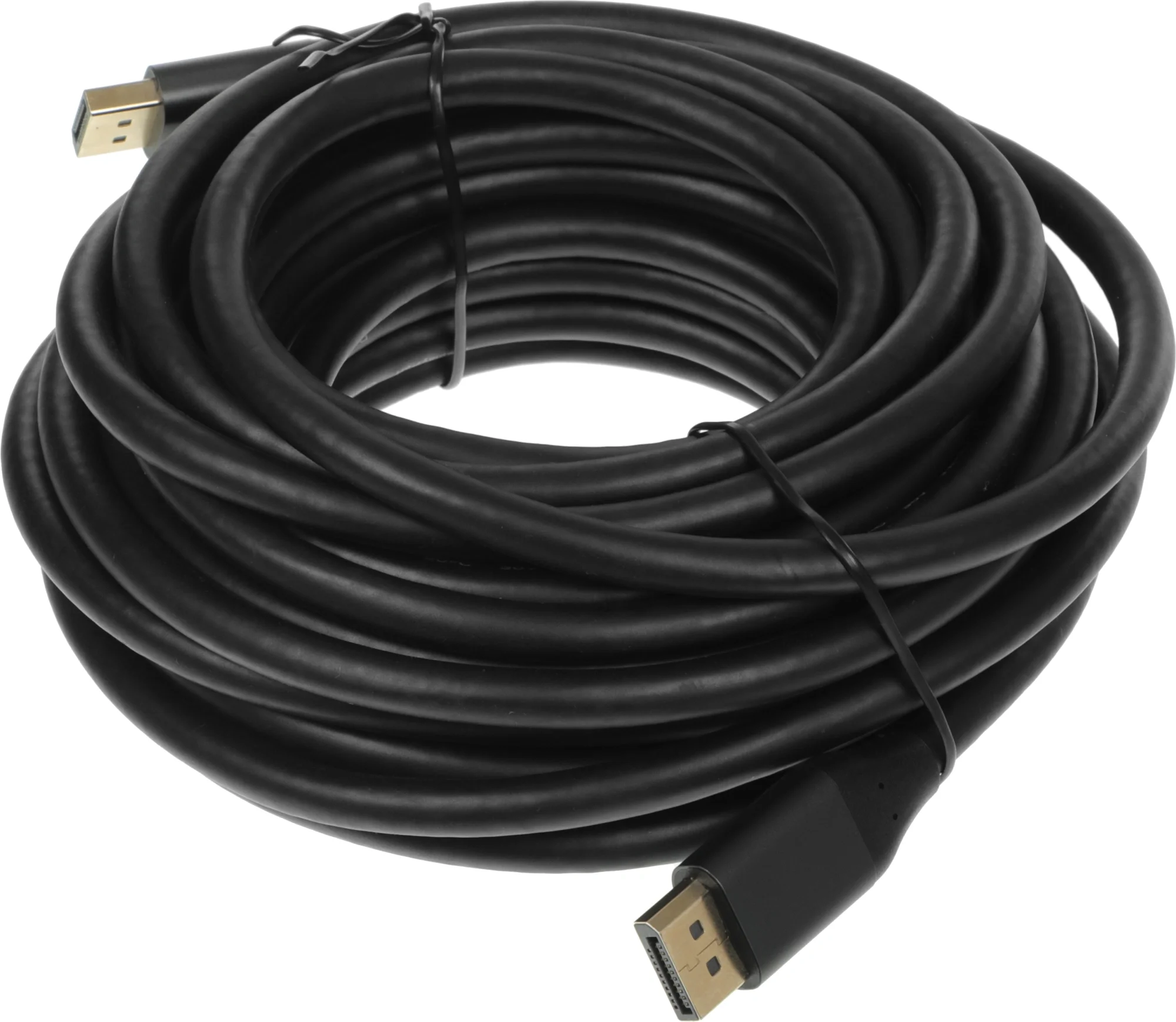 Видео кабель CACTUS - CS-DP-DP-1.4, DisplayPort (M) -> DisplayPort (M), DisplayPort 1.4, 10 м, цвет чёрный, CS-DP-DP-1.4-10