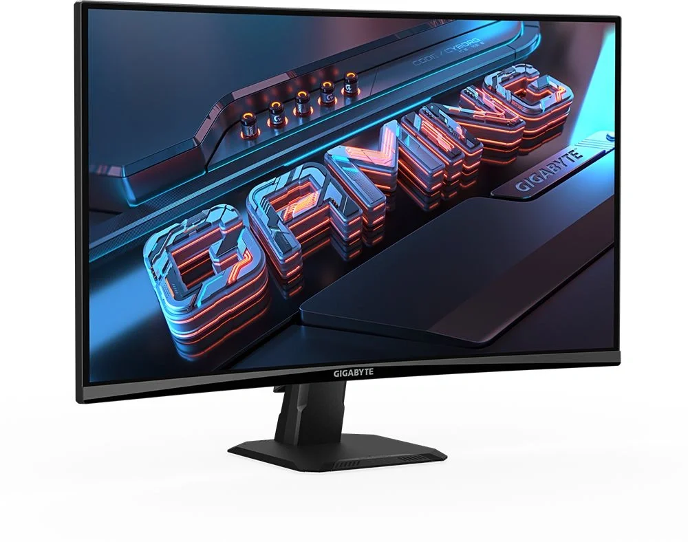 Монитор Gigabyte - GS27FC, 27", 16:9, LED, VA, 250cd/m², 3000:1, 1920x1080 (Full HD), 180 Гц, 2x HDMI, 1x DP, curved, цвет чёрный, 0VM0-GS27FCBM-1EKR