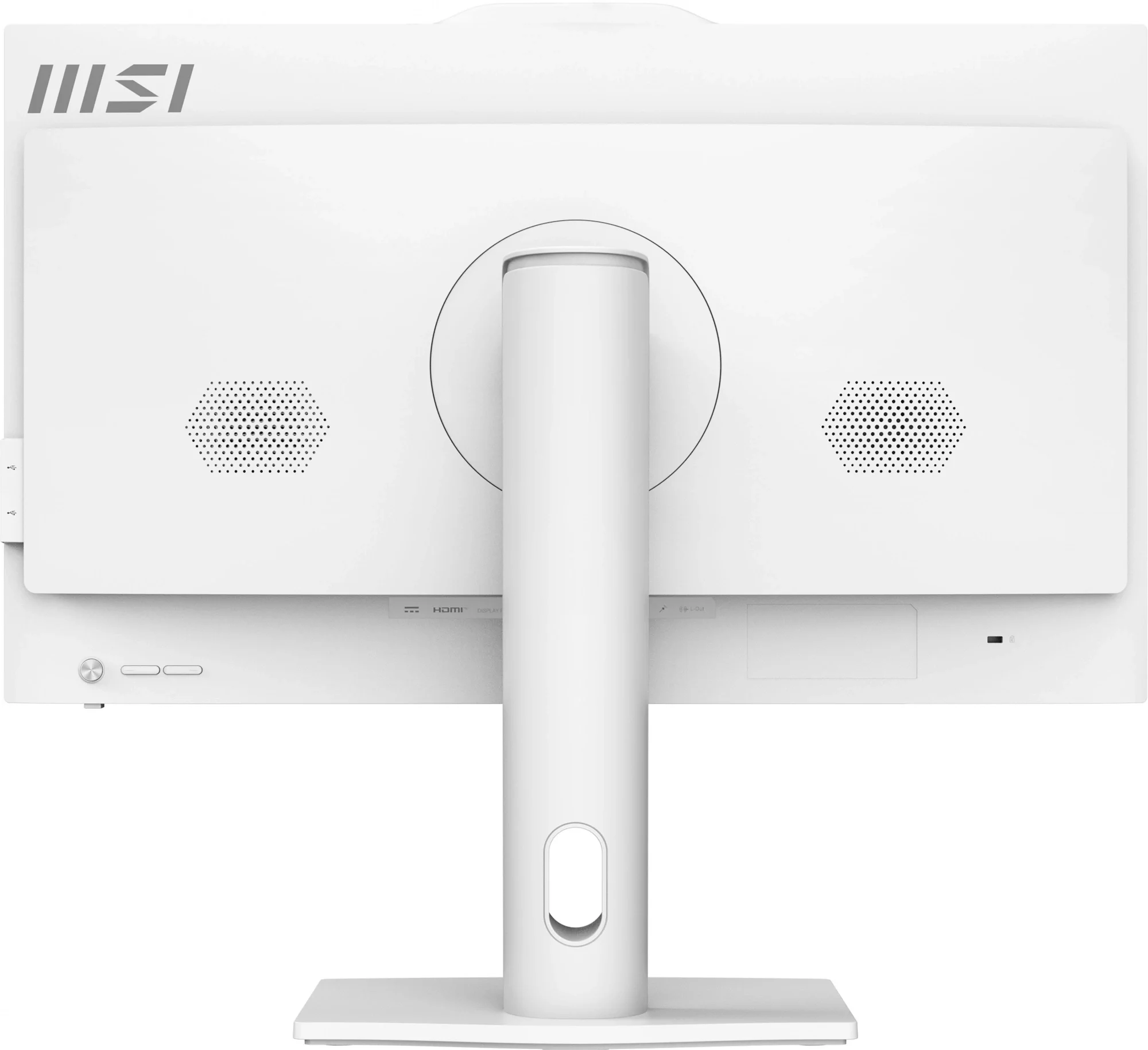 Моноблок MSI Pro AP242P 14M AiO 23,8" FHD(1920x1080)IPS AG Non-touch, Core i3-14100 (3.5GHz), 8Gb DDR5 (1x8Gb), 512GB SSD, Intel UHD,WiFi,BT,camera,WirelessKB&mouse Eng/Rus,noOS,1y w-ty,White