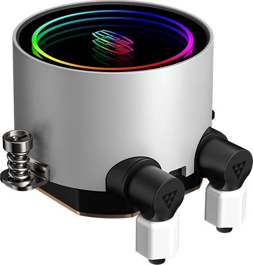 Система водяного охлаждения PcCooler DA360 WH ARGB Soc-AM5/AM4/1200/1700/1851 белый 4-pin Al 300W Ret (DA360-WHAWXX-GL) [DA360-WHAWXX-GL]