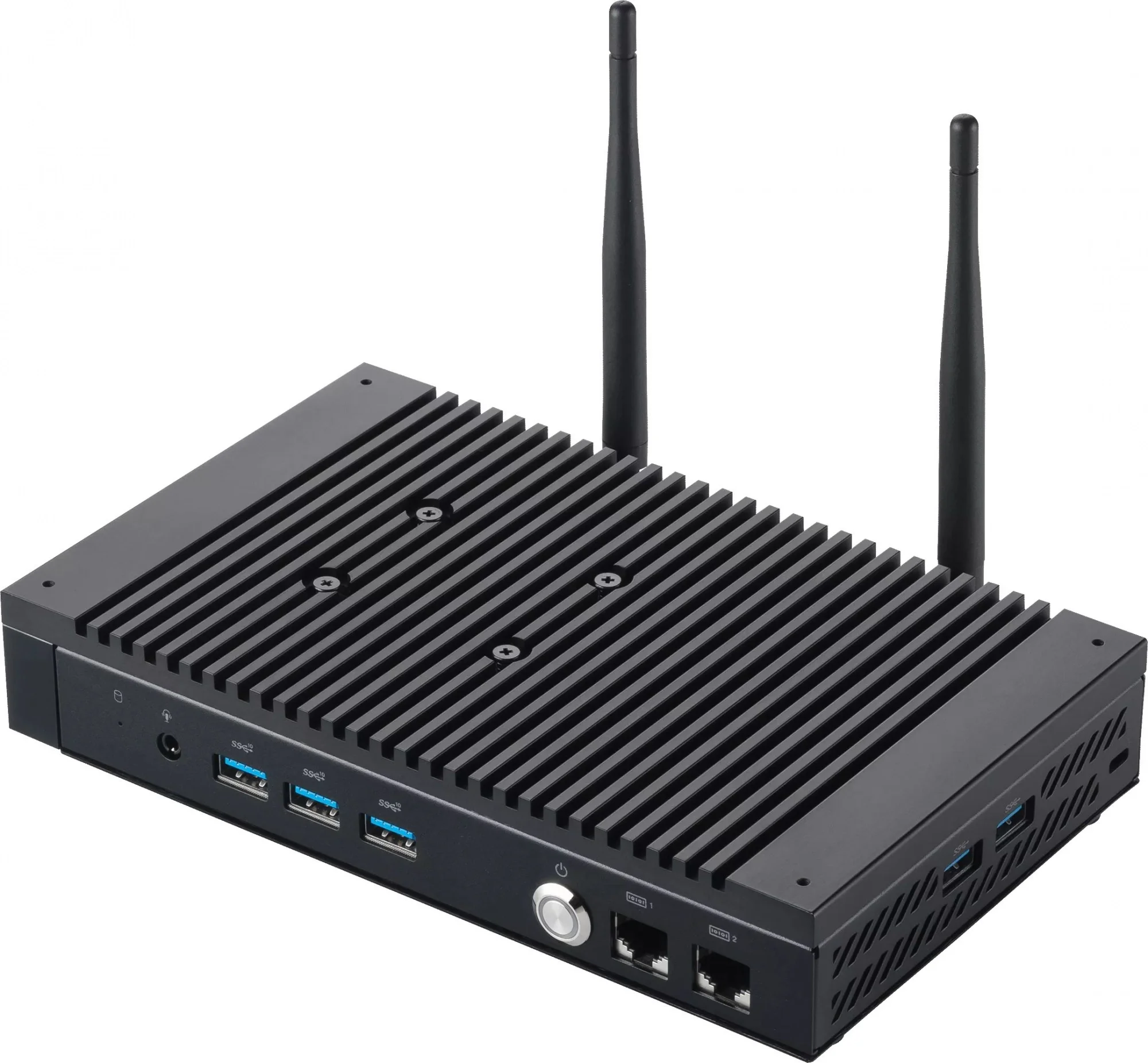Компьютер платформа для ПК Asus MINI PC BAREBONE UltraSlim Intel Core i5-1235U Processor, fanless, Iris Xe Graphics, 2xDDR4 SO-DIMM (Max.32GBx2), 1xM.2 2280 PCIe Gen4x4 (supports 256GB-2TB), 3xUSB 3.2 Gen2 Type-A, 2xUSB 3.2 Gen1 Type-A, 2xCOM, Audio Jack, Kensington Lock(side), 3xHDMI, 2xAntenna Jack, Wi-Fi 6E (Gig+), Bluetooth 5.2, RJ45 1G Intel LAN, RJ45 2.5G Intel LAN, 65W Power Adapter, EU Cord, ECO Black, non-logo, PL64-B-S5126MN