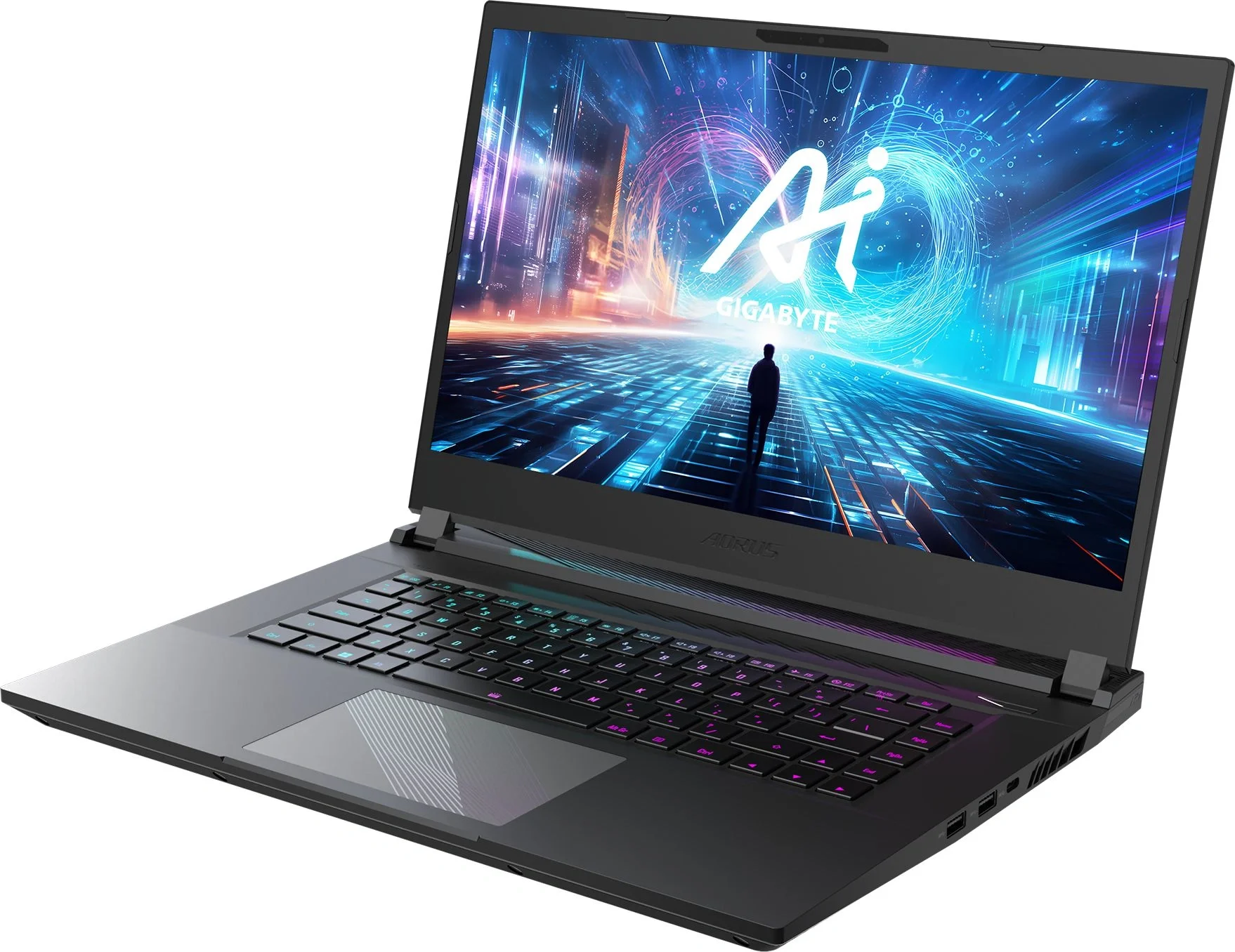 Ноутбук Gigabyte Aorus 15 BKG Core Ultra 7 155H 16Gb SSD 1Tb NVIDIA GeForce RTX 4060 8Gb 15.6" IPS QHD (2560x1440) Windows 11 Home черный WiFi BT Cam (BKG-13KZ754SH)