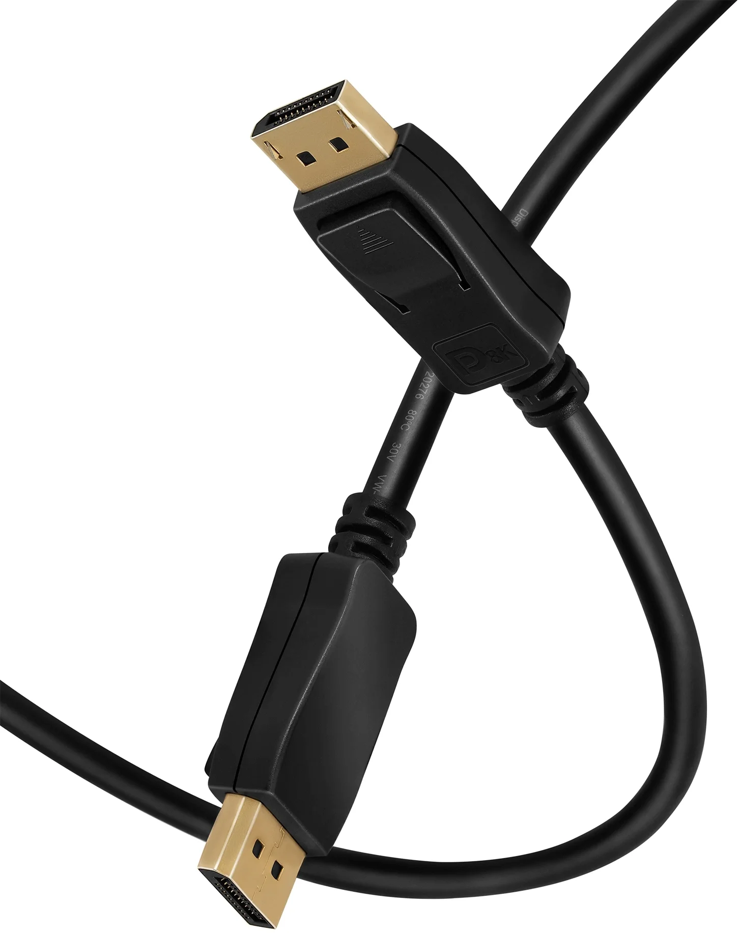 Кабель интерфейсный Buro BU-DP-V1.4-1.5M аудио-видео DisplayPort (m)/DisplayPort (m) 1.5м. черный (2