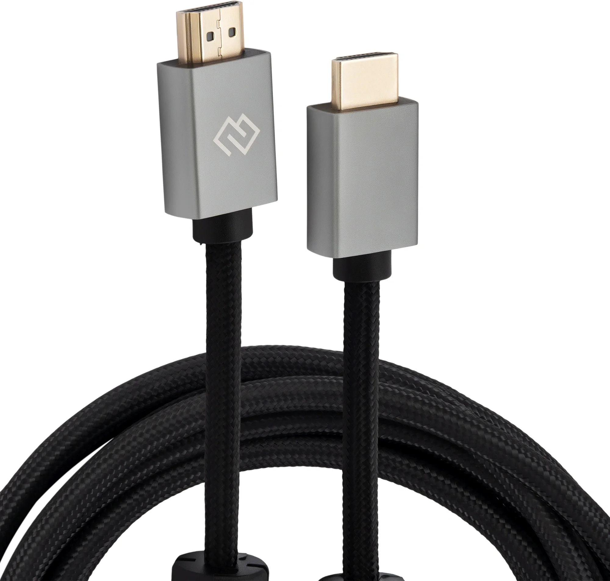 D-HDMI-2FF-V2.0-3M Кабель аудио-видео Digma HDMI (m)/HDMI (m) 3м. феррит.кольца позолоч.конт.  черный  ()