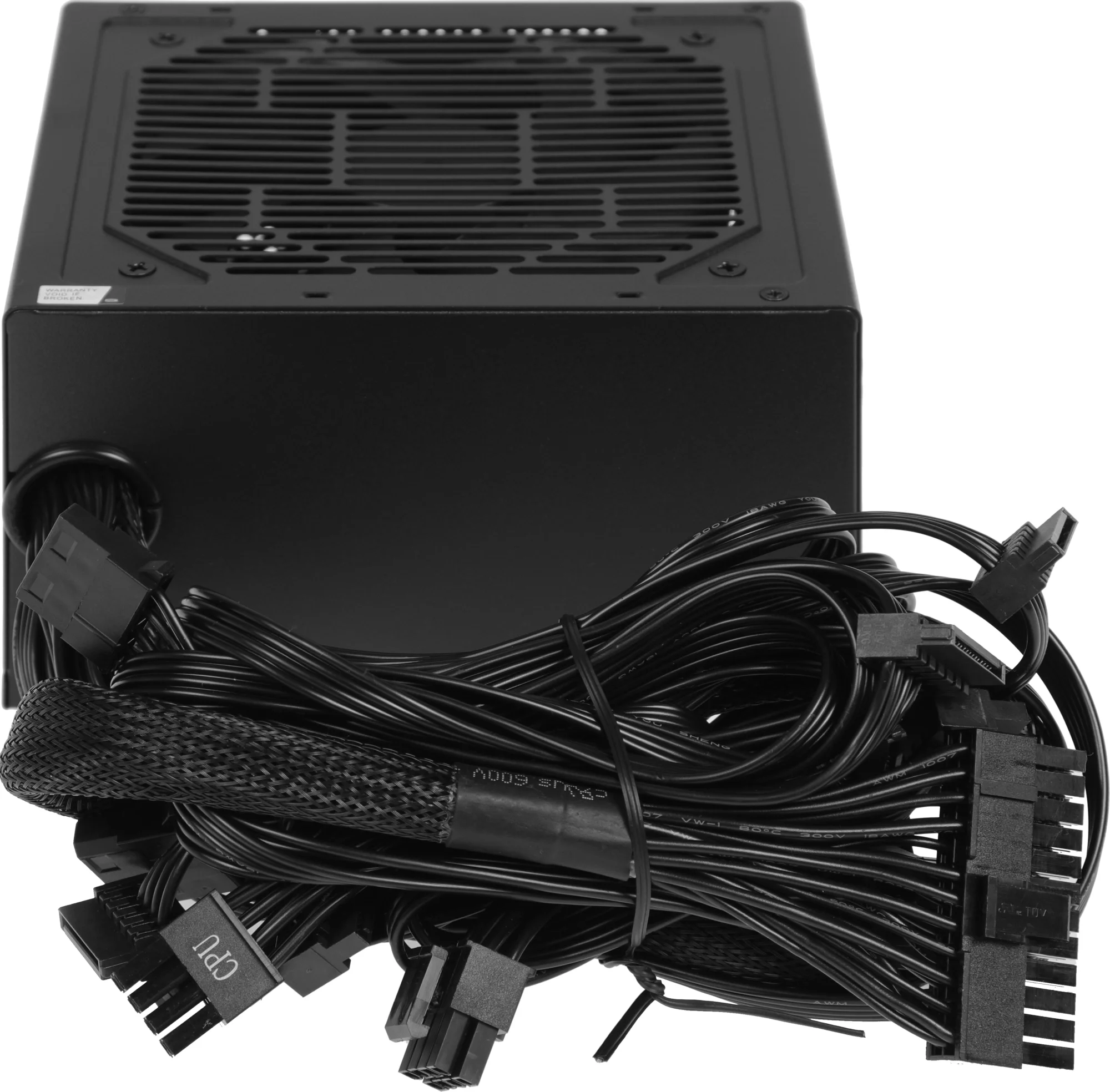 Блок питания PcCooler ATX 550W P3-F550-W1H 80 PLUS WHITE (20+4pin) APFC 120mm fan 6xSATA Cab Manag RTL [P3-F550-W1HWBK0-EU]