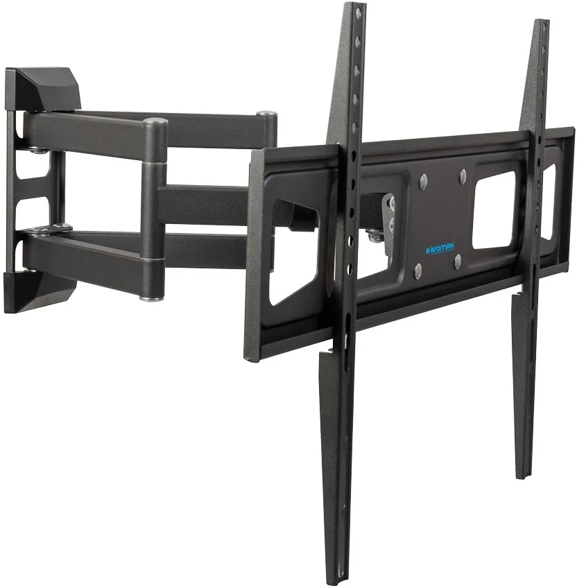 Kromax CORBEL-11 grey titan {32"-75";  Максимальная нагрузка: 45 кг;  VESA: 200x200, 200х300, 200х400, 300х200, 300х300, 300х400, 400х200, 400х300, 400х400, 600х400 мм;  Наклон: +5°-12°Поворот: ±90°}