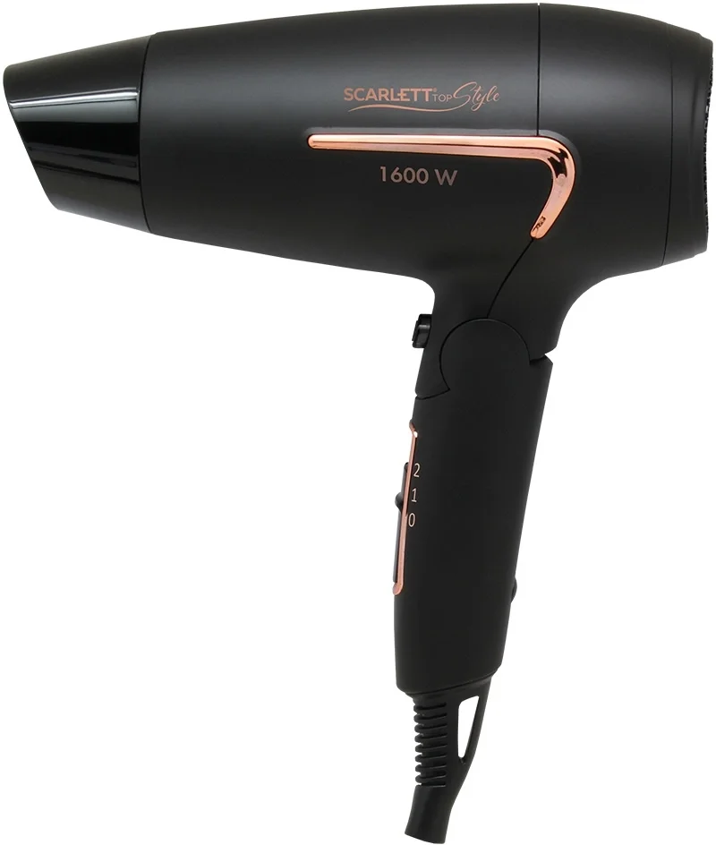 Фен Scarlett SC-HD70IT09  1600Вт  черный