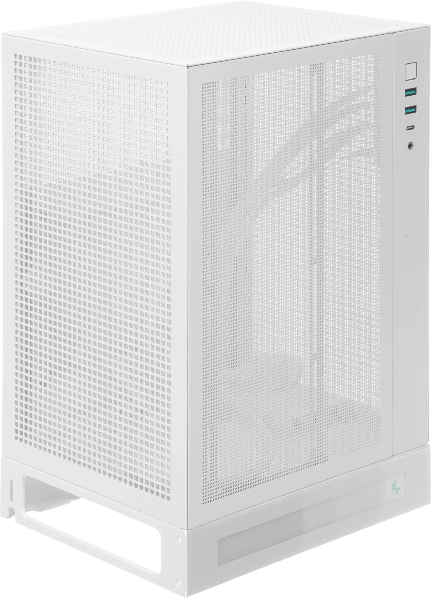 Корпус Deepcool CH170 DIGITAL белый mATX 1x120mm 1xUSB2.0 1xUSB3.0 audio bott PSU [R-CH170-WHNPI0D-G-1]