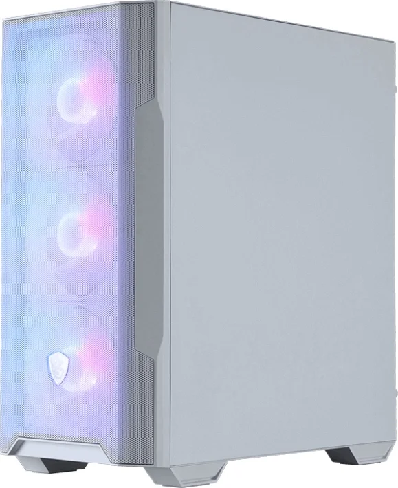 Корпус для ПК MSI - Forge M100R, mITX, mATX, 2х2.5", 2х3.5", 2xUSB2.0, 1xUSB3.0, Mini Tower, без БП, цвет белый, 306-7G20W21-HH9