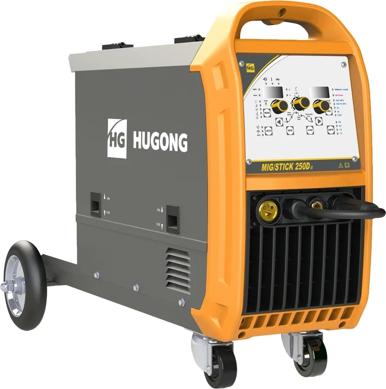 HUGONG Сварочный полуавтомат Mig/Stick 250D III инвертор MIG-MAG/SPOT/FCAW/MMA/Lift TIG 7.12кВт