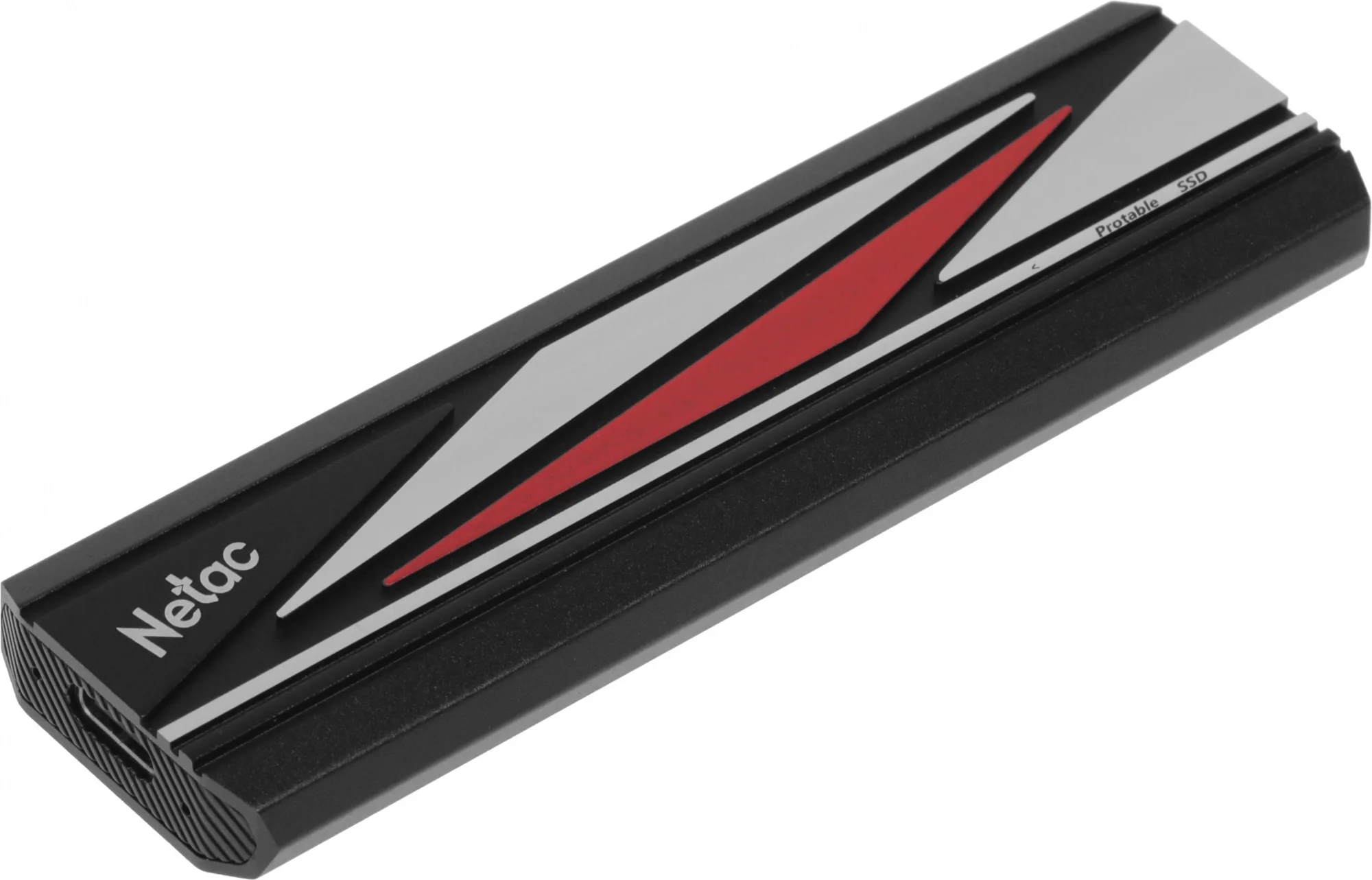 SSD накопитель Netac ZX20L 2TB USB 3.2 Gen 2x2 Type-C External SSD, R/W up to 2000MB/1800MB/s, with USB C to A cable and 20Gbps USB C to C cable, 5Y wty