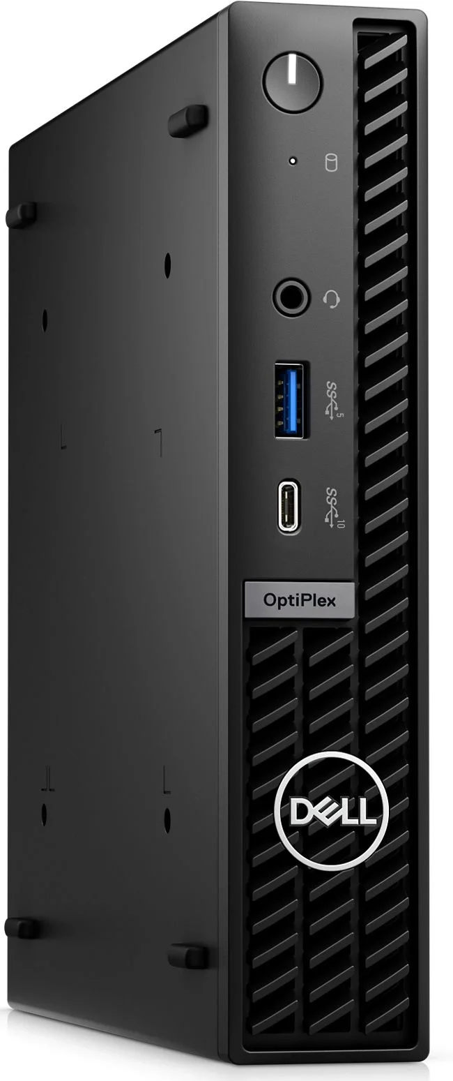 Неттоп Dell Optiplex 7020 Micro i3 14100T (2.7) 8Gb SSD512Gb UHDG 730 Windows 11 Pro GbitEth WiFi BT 65W мышь клавиатура черный (7020-3851)