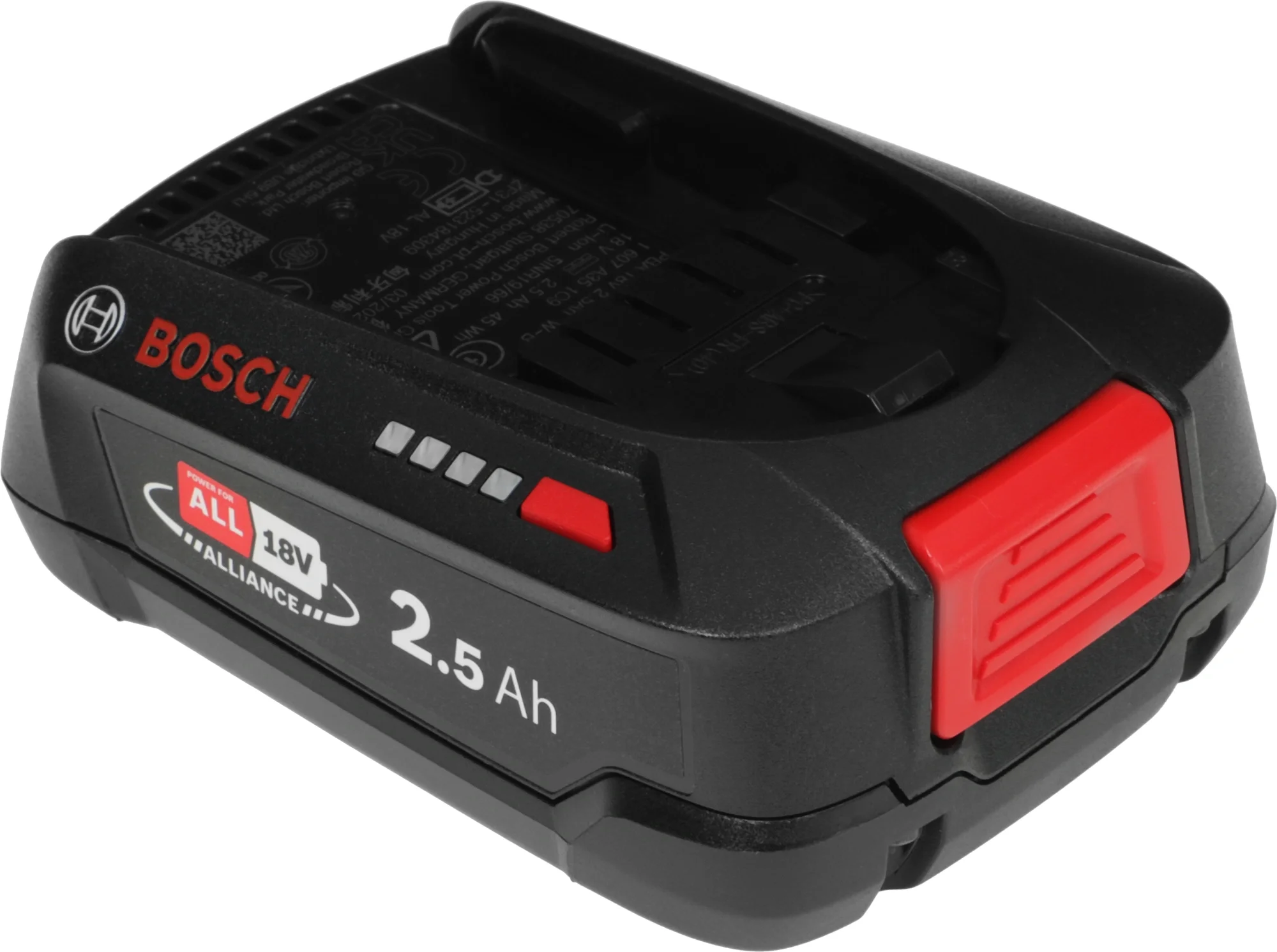 Bosch <1600A005B0> Батарея  аккумуляторная  (18В,  2.5Ач, Li-Ion)