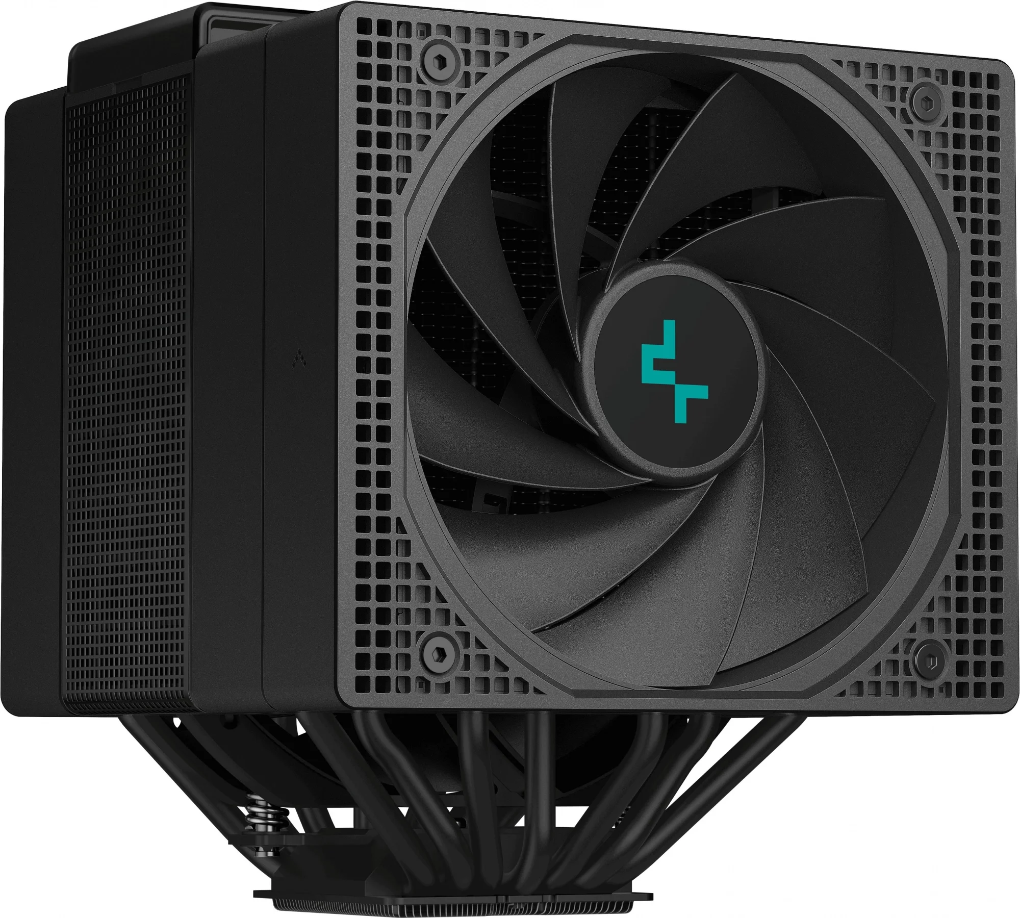 R-ASN4-BKNVMD-G - Кулер для процессора, Deepcool, ASSASSIN IV VC VISION R-ASN4-BKNVMD-G, Intel 20хх/1851/1700/1200/15хх и AMD AM5/AM4, 300W, 1*140мм/1*120мм, 500- 1450±10% об/м, 48.55 CFM / 46.75 CFM, 29,3 дБА, 4pin, Габариты 147х144х172мм, Чёрный