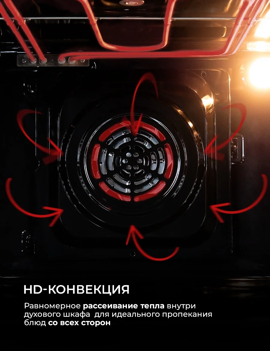 Духовой шкаф Электрический Lex EDP 607 GR Wide Series серый