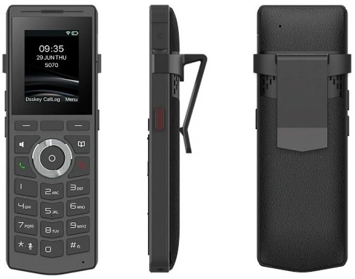 SIP-телефон Fanvil W610D, DECT, 4 SIP-акк., цветной экран, BT 5.0