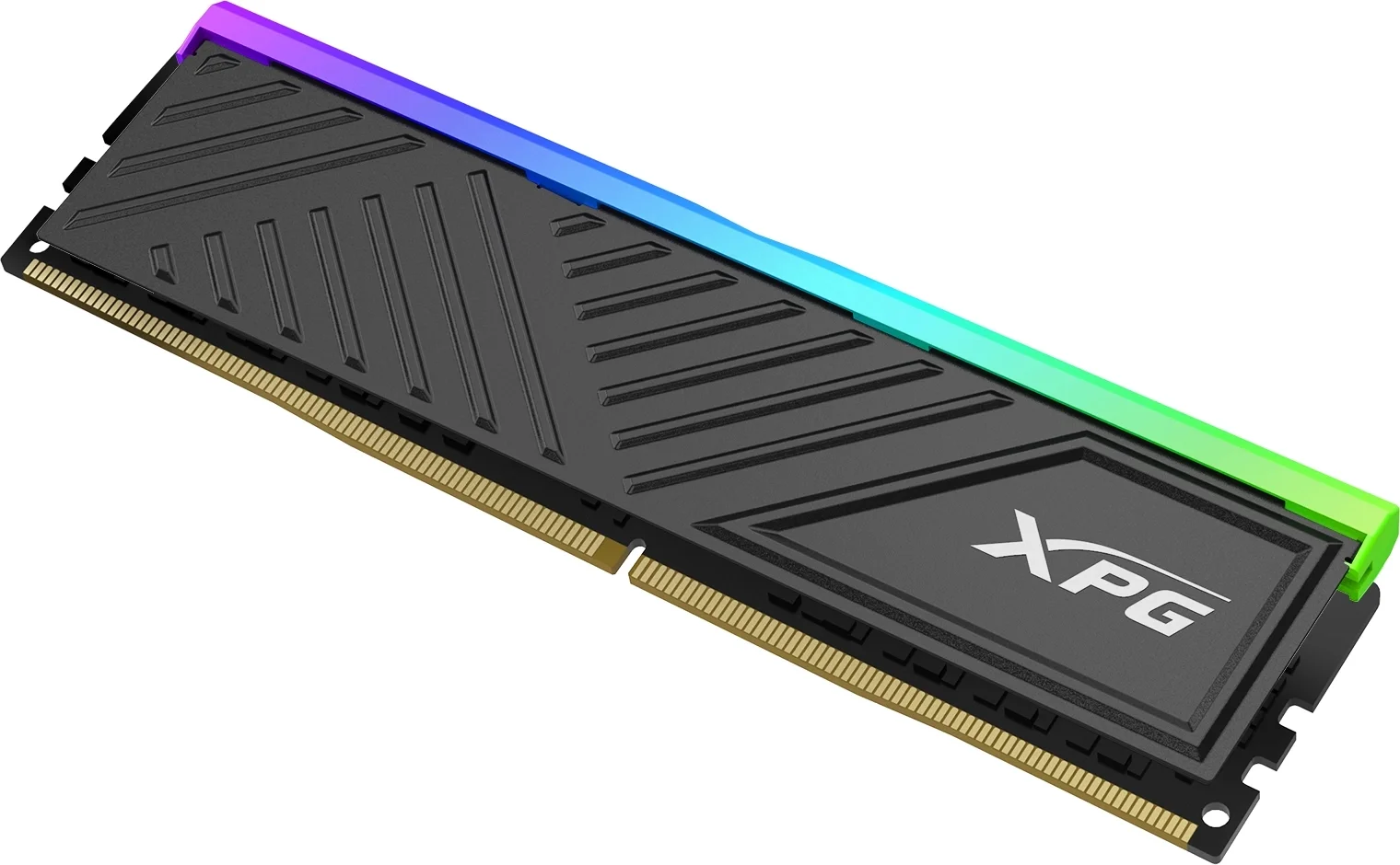 Память DDR4 8GB 3200MHz A-Data AX4U32008G16A-SBKD35G XPG Spectrix D35G RGB RTL Gaming PC4-25600 CL16 DIMM 288-pin 1.35В dual rank с радиатором Ret