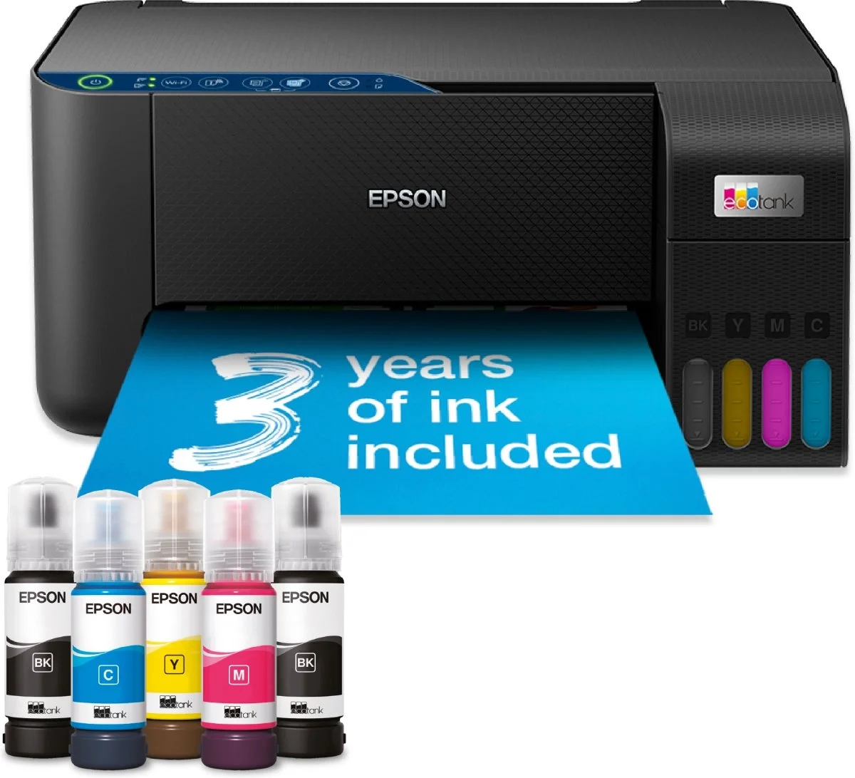 Фабрика Печати Epson L3271, А4, 4 цв., копир/принтер/сканер, USB, WiFi Direct (C11CJ67435)