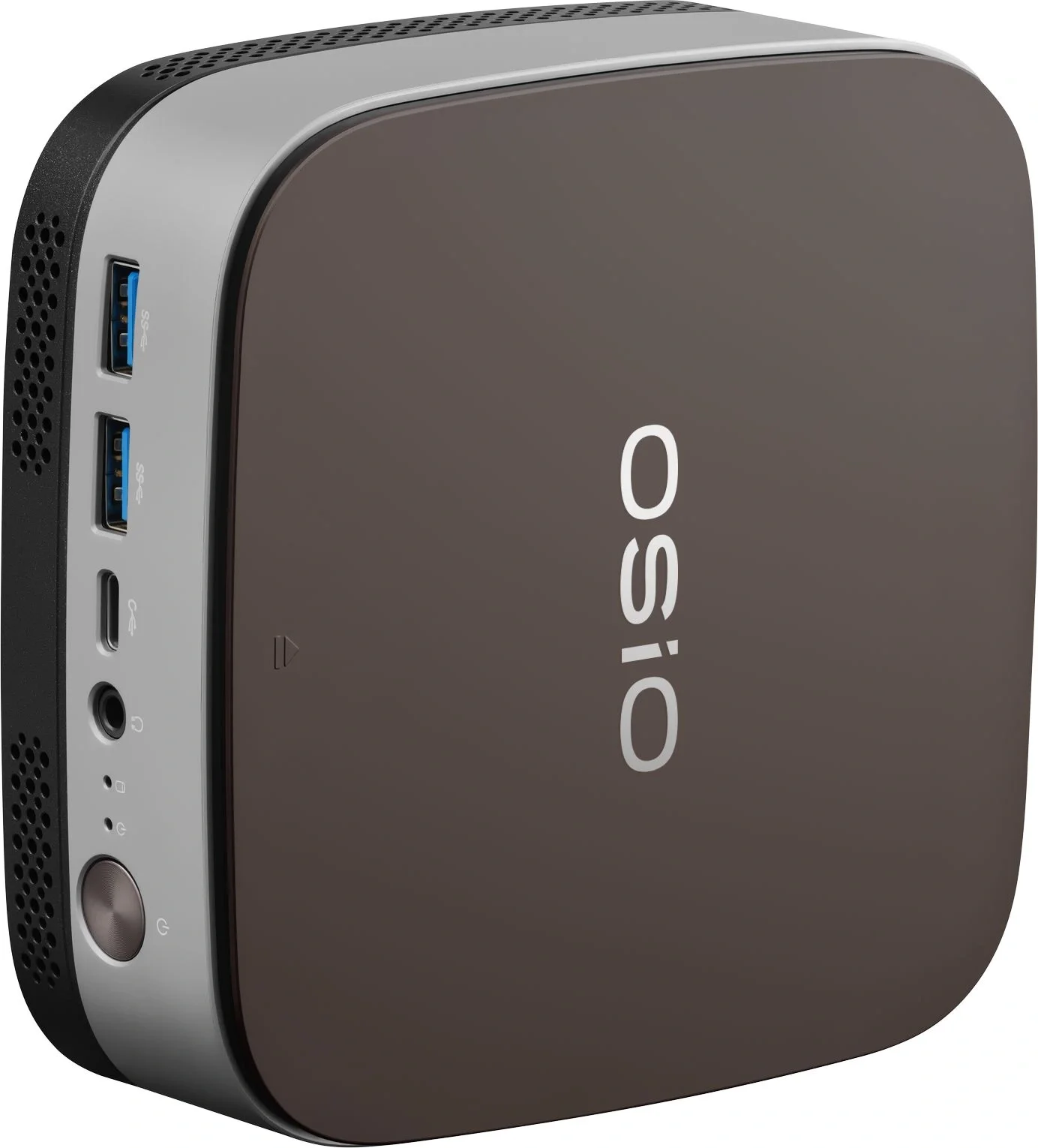 ПК Мини Osio BaseLine B51i-002 N100 (0.8) 8Gb SSD256Gb UHDG без ОС GbitEth WiFi BT 24W коричневый/серебристый (RUS)