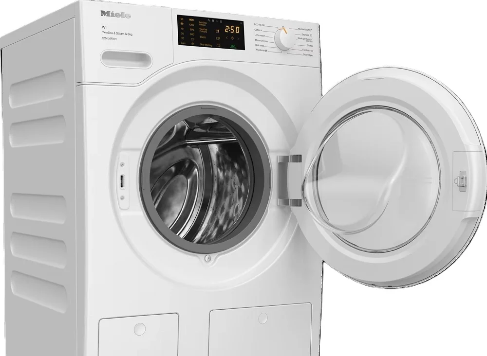 Стиральная машина Miele WWB680 WCS 125 Edition пан.англ. класс: A загр.фронтальная макс.:8кг белый инвертор